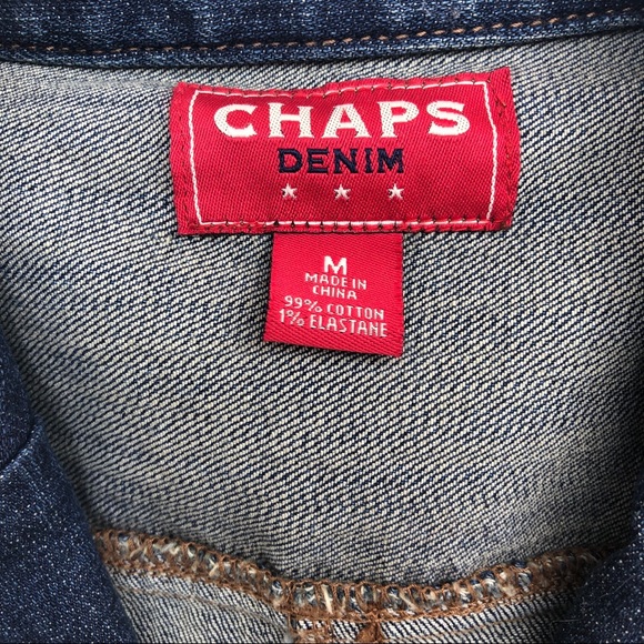 Chaps Jean Jacket - Picture 4 of 4